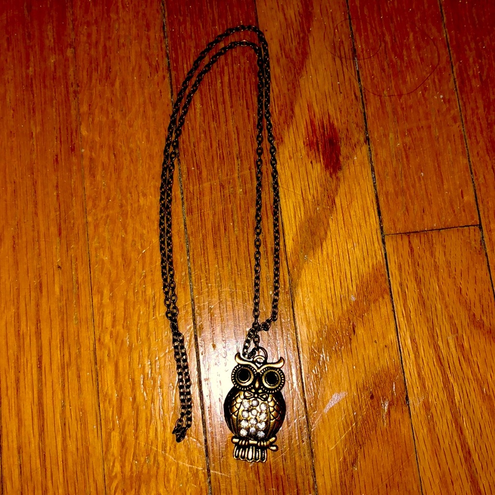 Vintage Owl Necklace